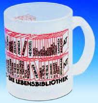 Tasse - Glastasse 'Bücher der Bibel'