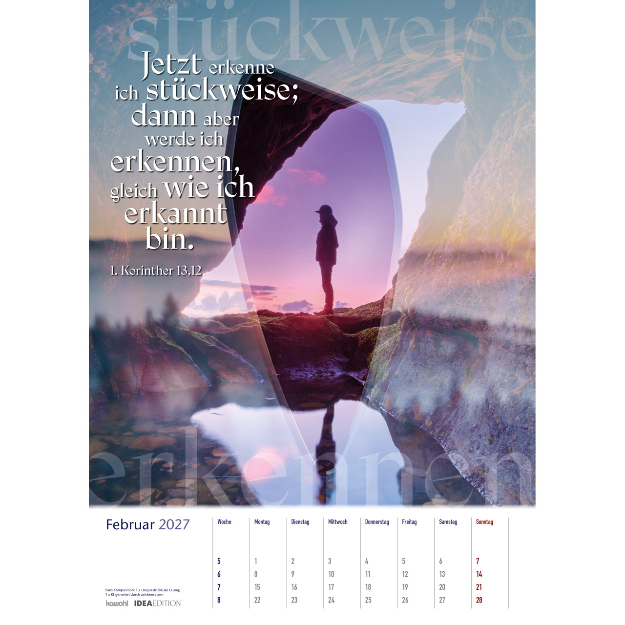 Posterkalender - Auf seinem Weg 2027