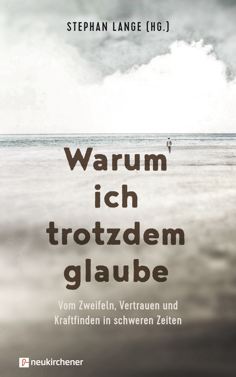 Buch - Warum ich trotzdem glaube - Buch Strand Küste Meer Ozean Mann