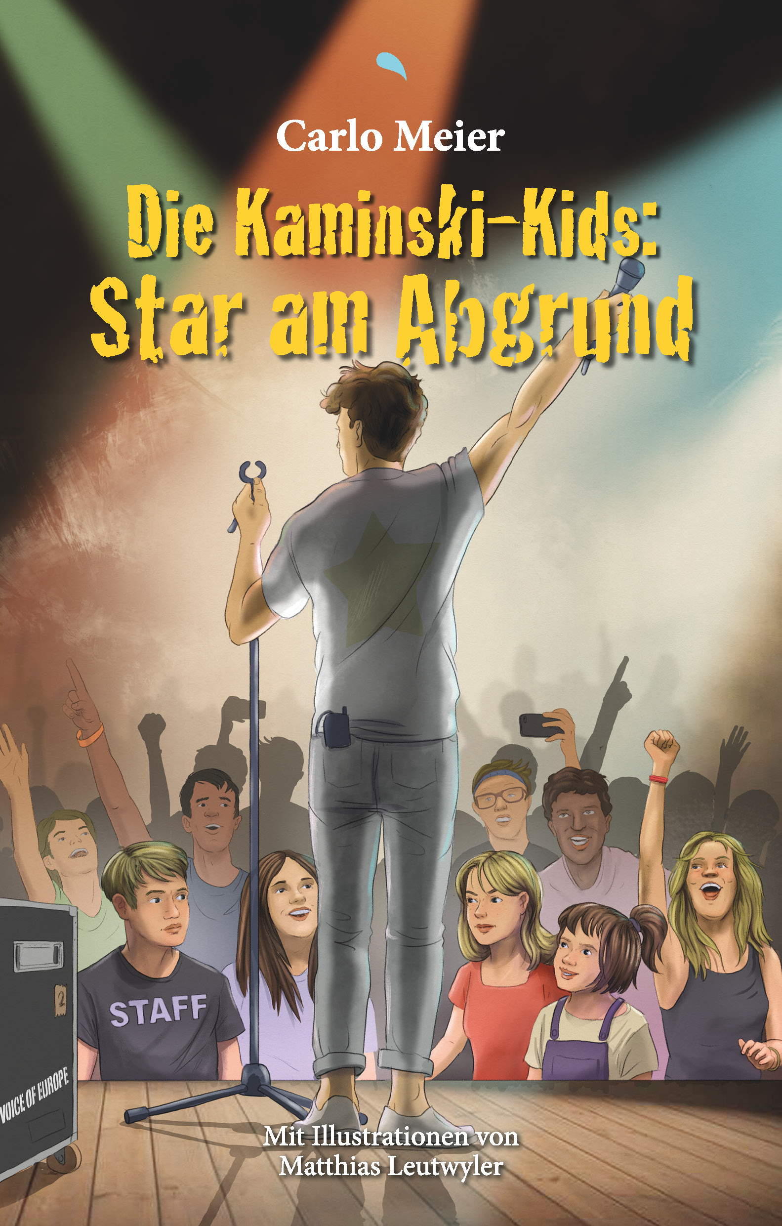 Buch - Die Kaminski-Kids: Star am Abgrund [21] - Menschen Mikrofon
