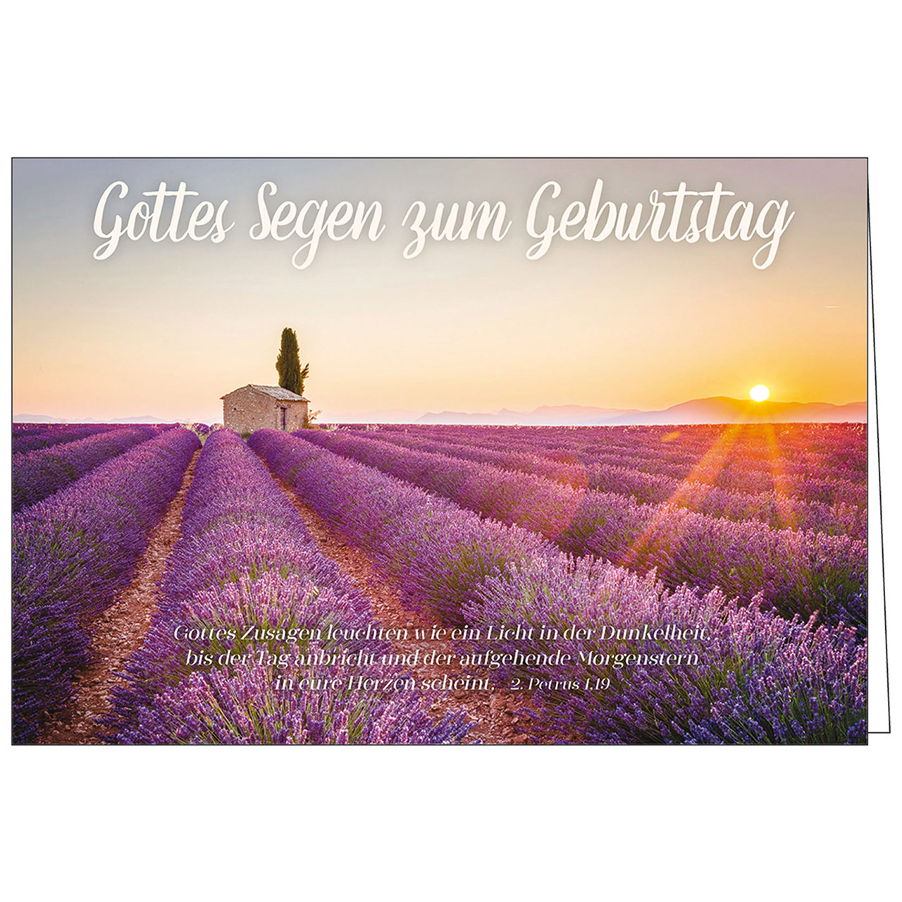 Gottes Segen zum Geburtstag