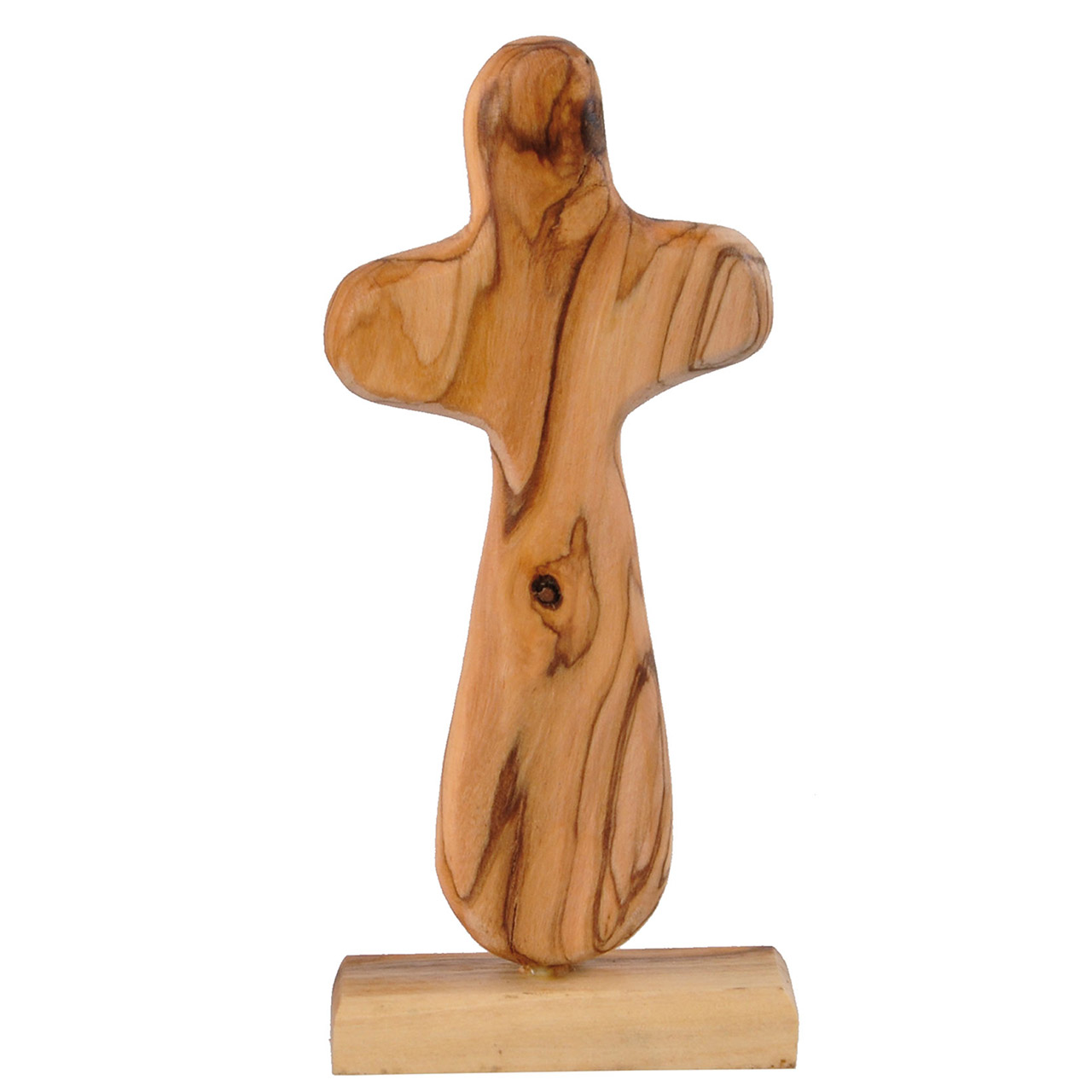 Olivenholz Standkreuz