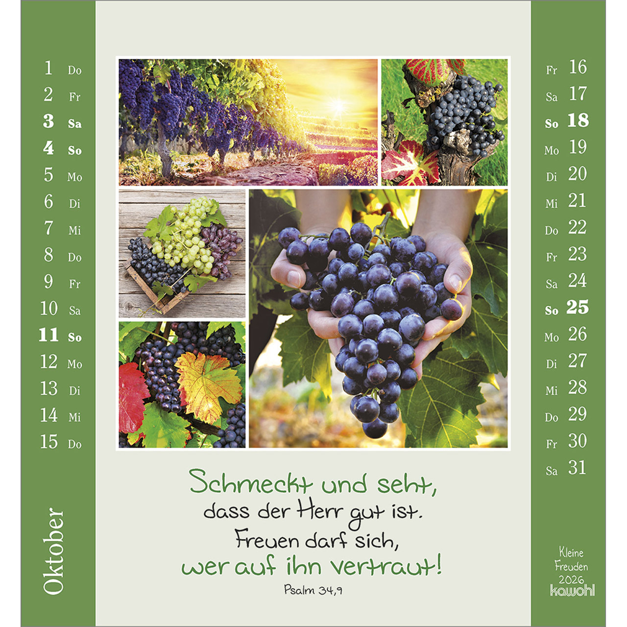 Tischkalender - Kleine Freuden 2026