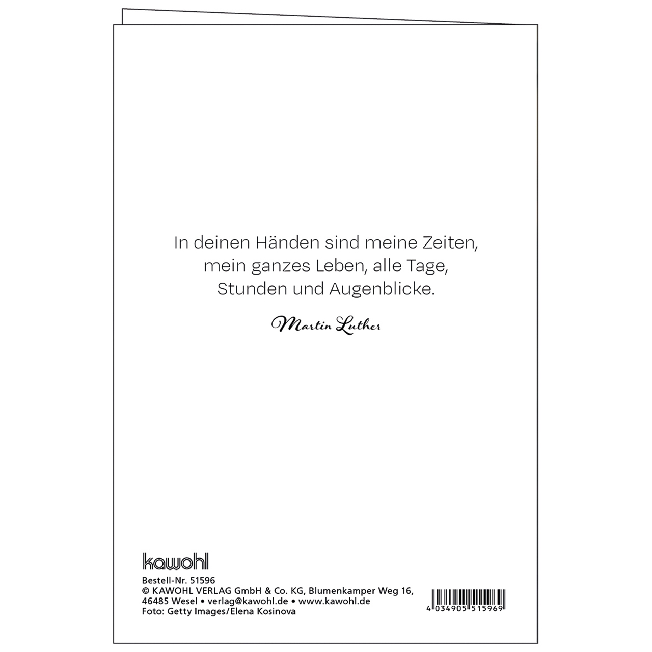 Faltkarte - Gottes Segen zum Geburtstag - Pfingstrosen Gartentisch