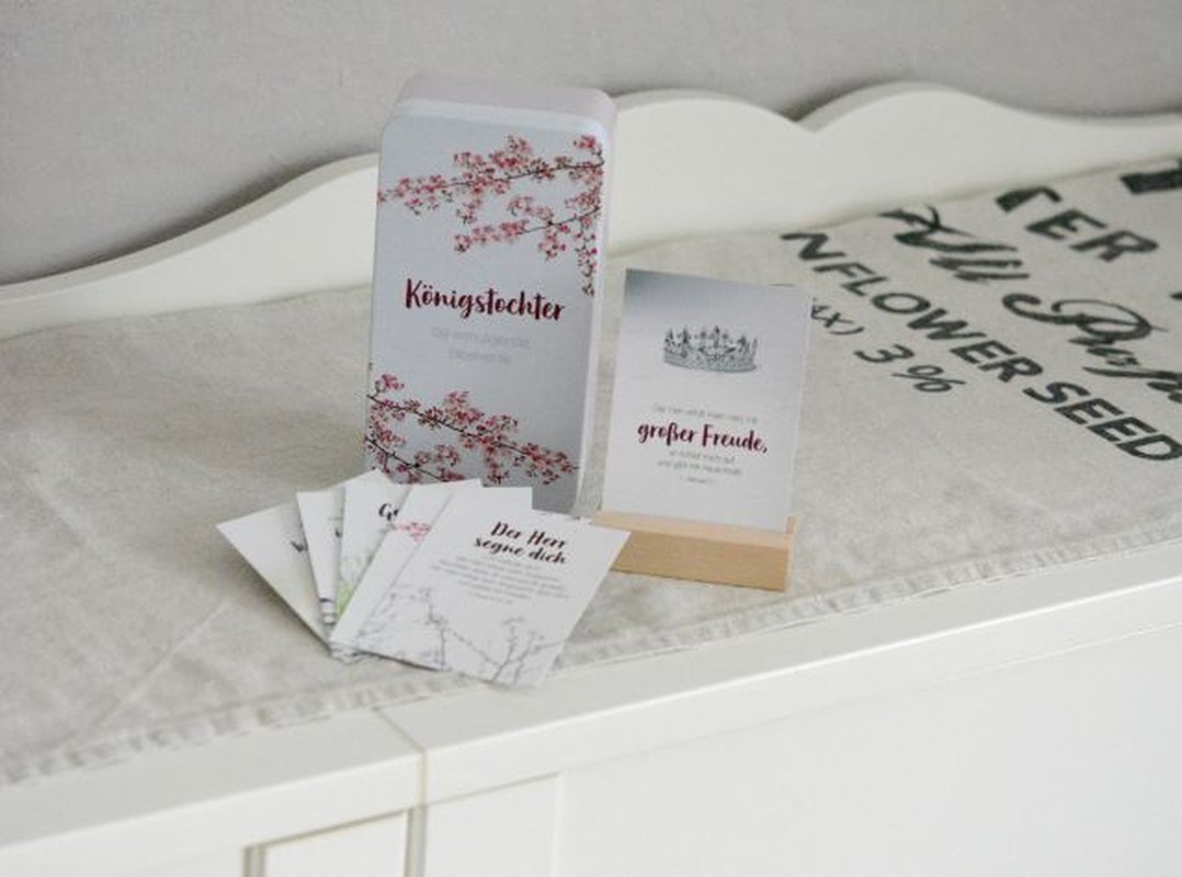 Karten-Box - Königstochter - Blechdose
