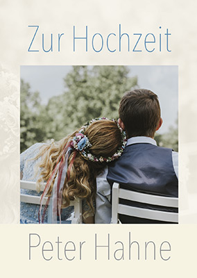 Zur Hochzeit