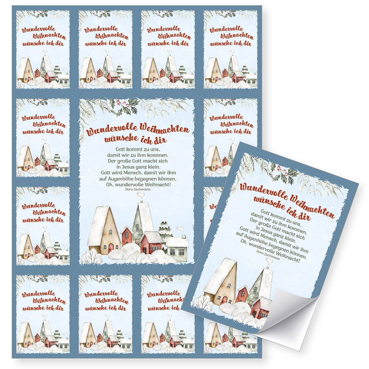 Wundervolle Weihnachten wünsche ich dir
