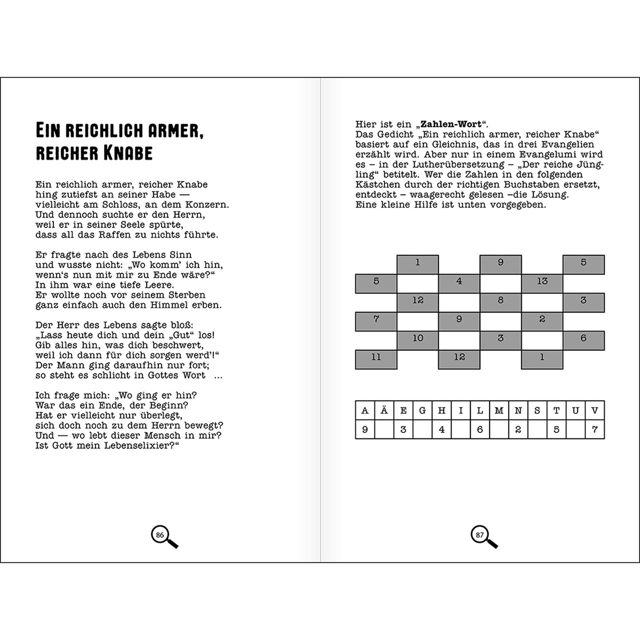 Buch - 52 Rätselandachten - Mann mit Laterne Buch