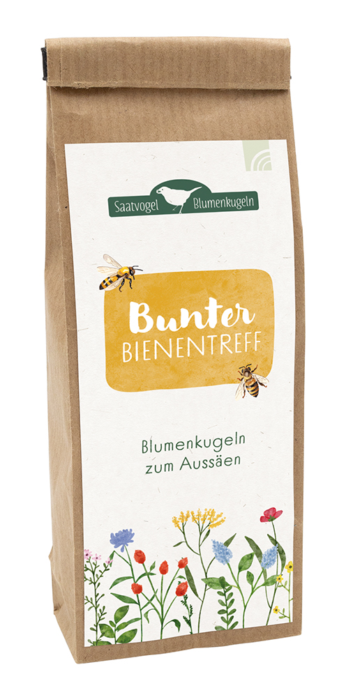 Saatgut - Blumenkugeln 'Bunter Bienentreff'