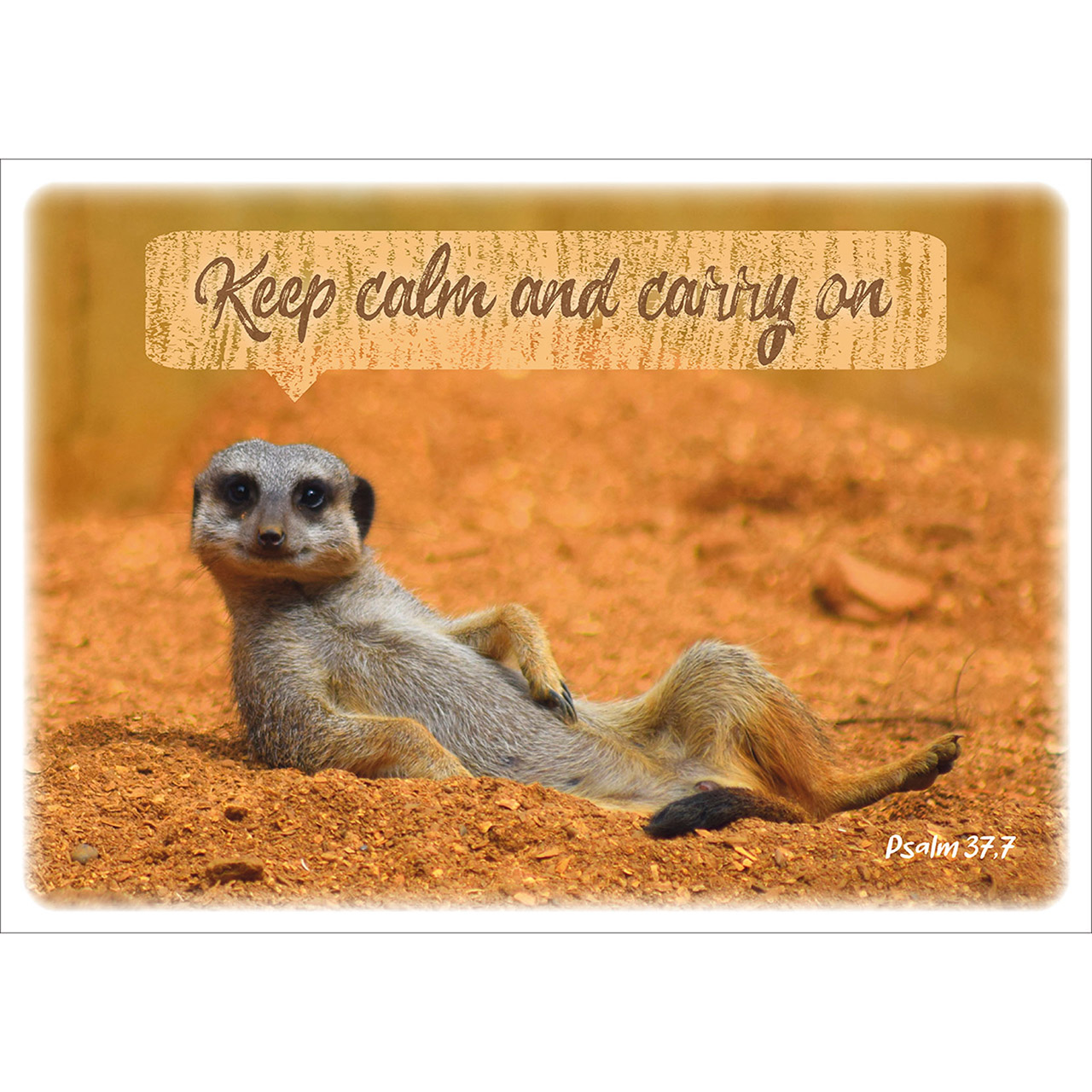 Keep calm und carry on