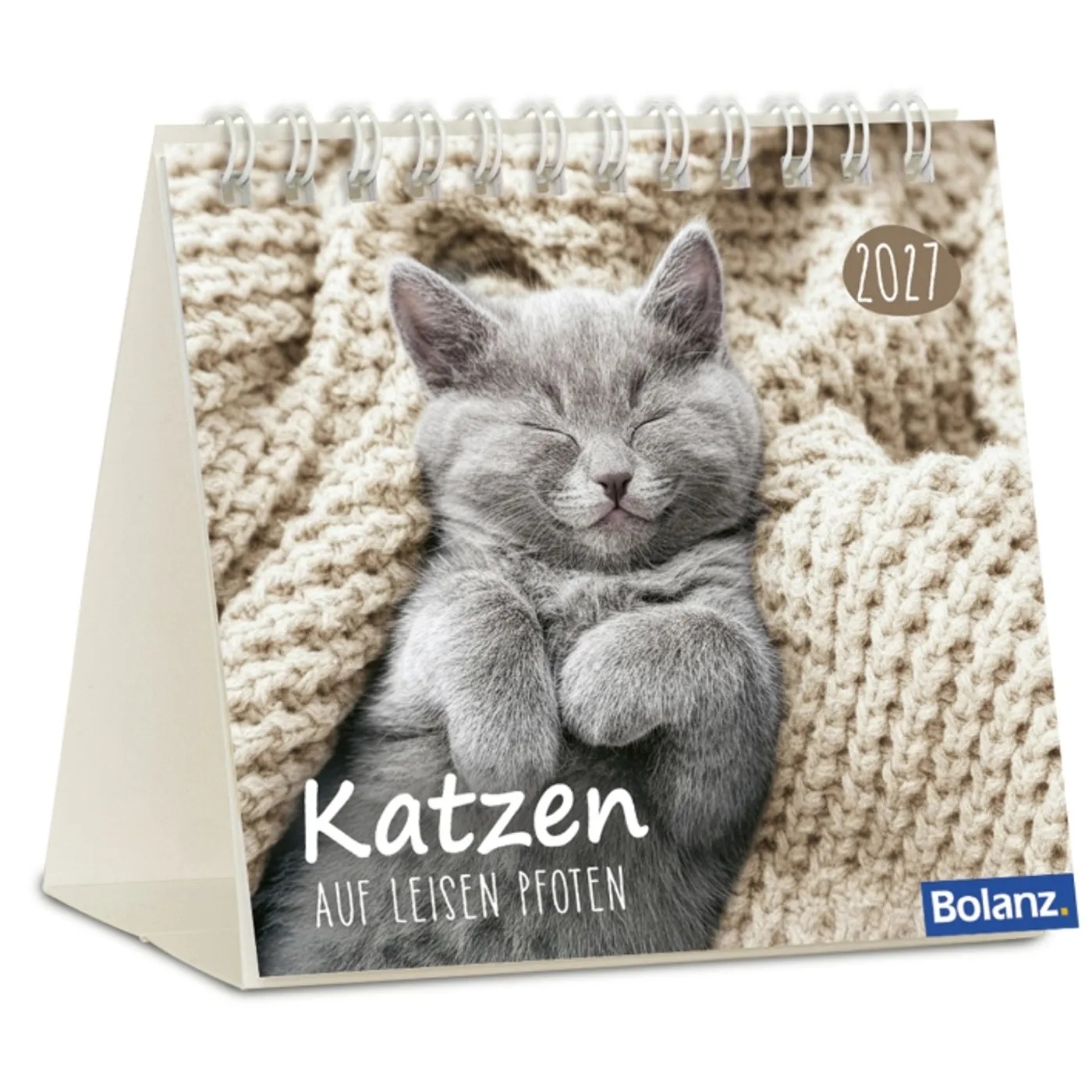 Aufstellkalender - Katzen 2027