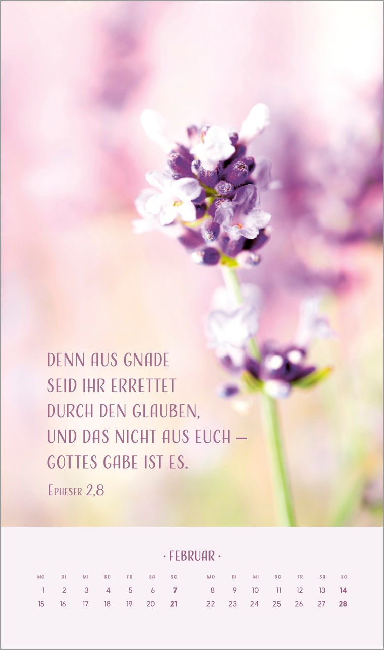 Posterkalender - Zarte Blumengrüße 2027 Posterkalender