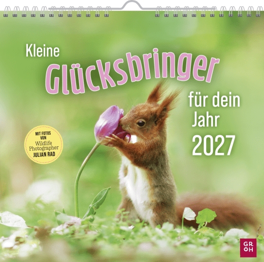 Wandkalender - Kleine Glücksbringer für dein Jahr 2027