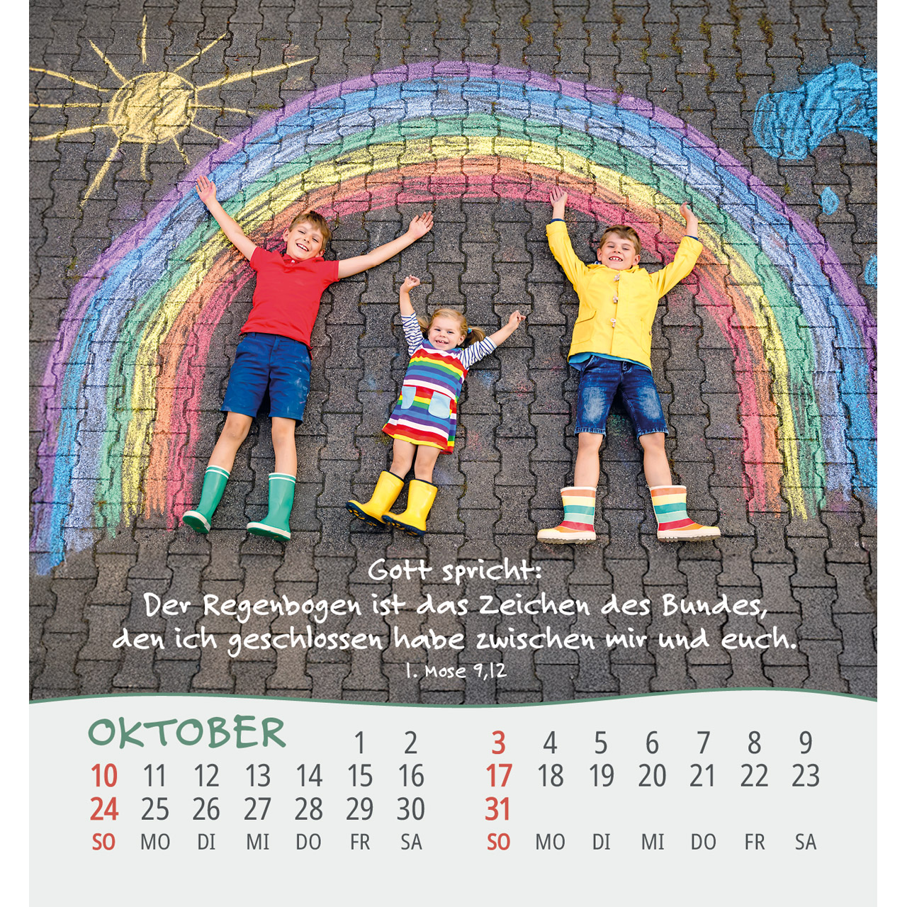 Aufstellkalender - Gott hat alle Kinder lieb 2027