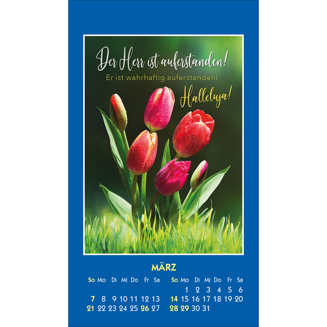 Aufkleberkalender - Ein gutes Wort für Dich 2027