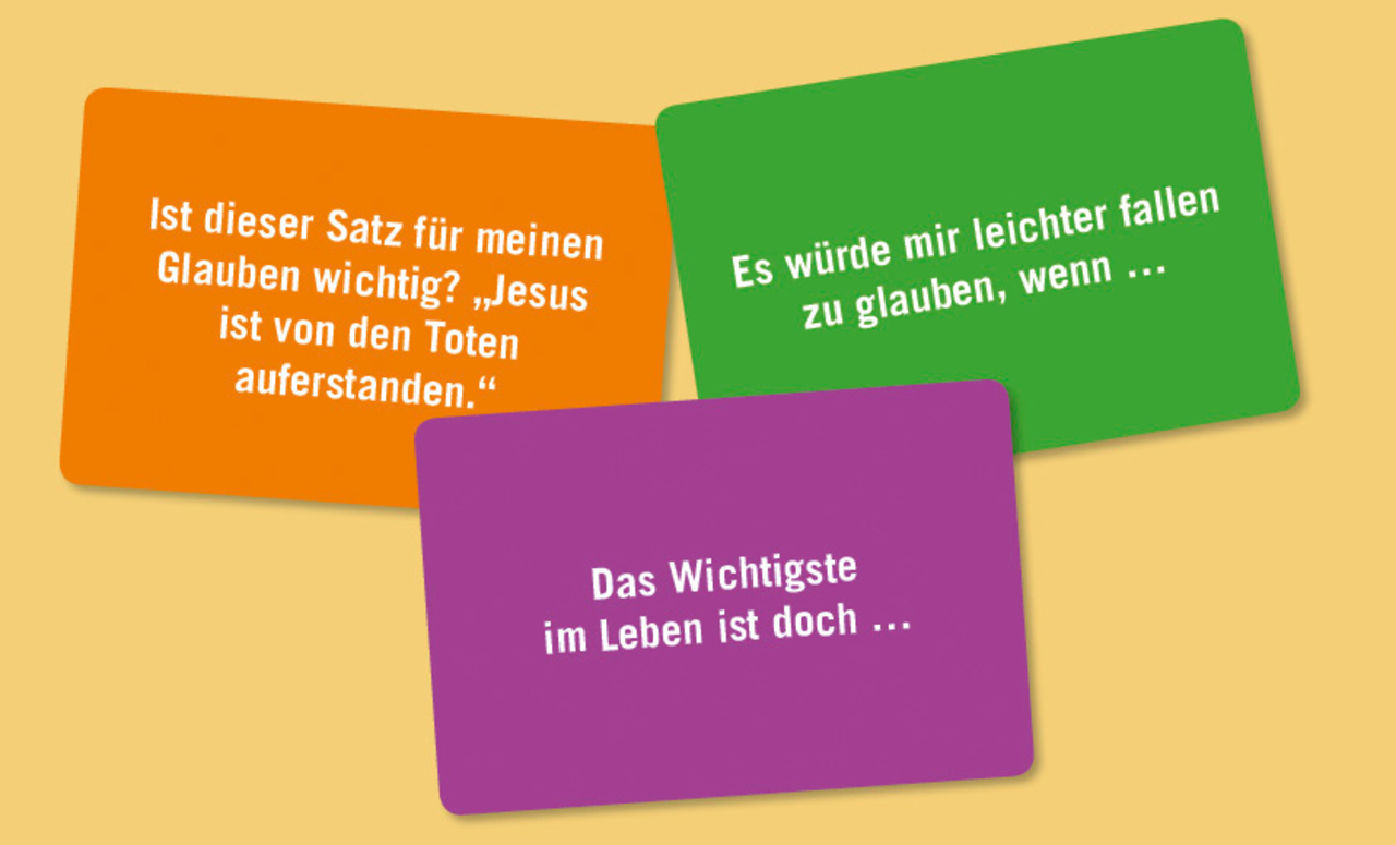 Karten-Box - Talk-Box Vol. 6 - Glaubenssachen für Nach- und Umdenker