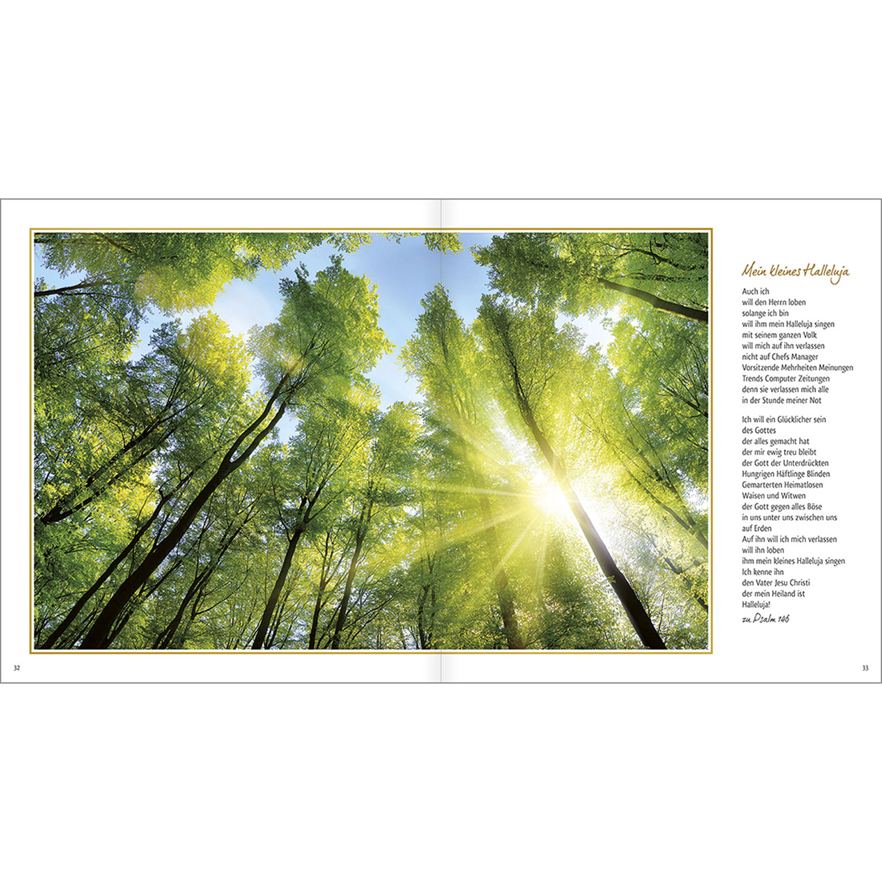 Geschenkbuch - Nach dem Dunkel kommt ein neuer Morgen - Sonnenaufgang See Berge Spiegelung