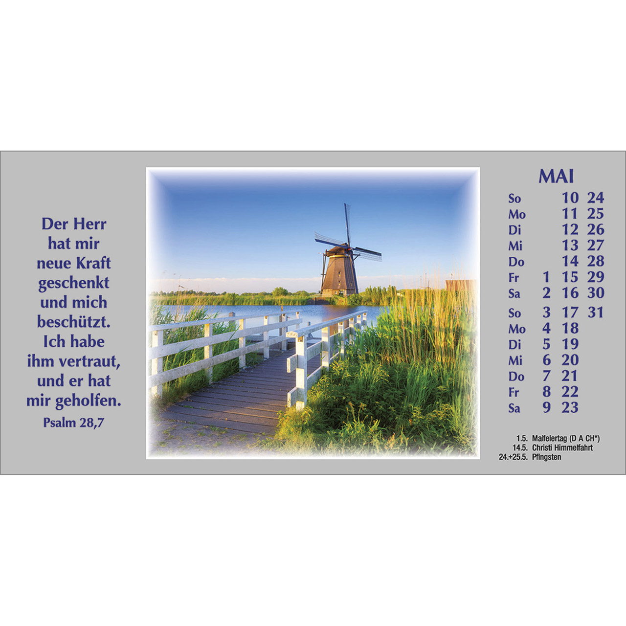 Autokalender - Wege zur Stille 2026
