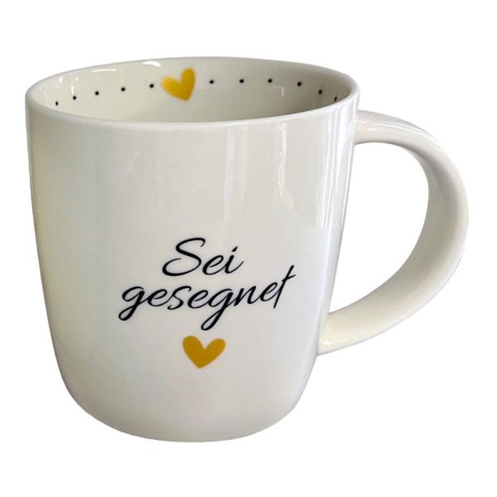 Tassen & Gläser - Geschenk-Set: Tasse und Glas "Sei gesegnet"