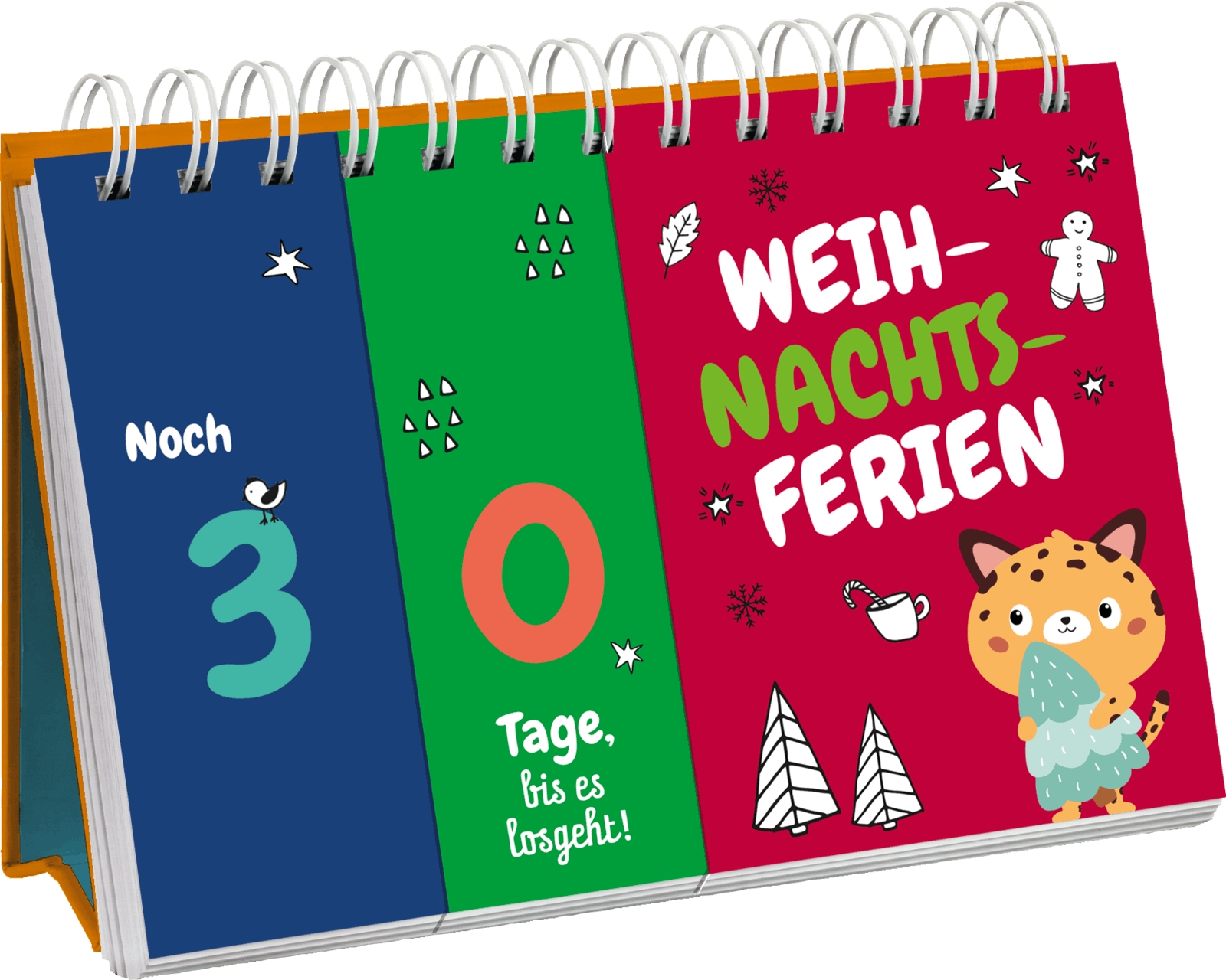 Aufstellbuch - Mein Schulstart- und Ferien-Countdown