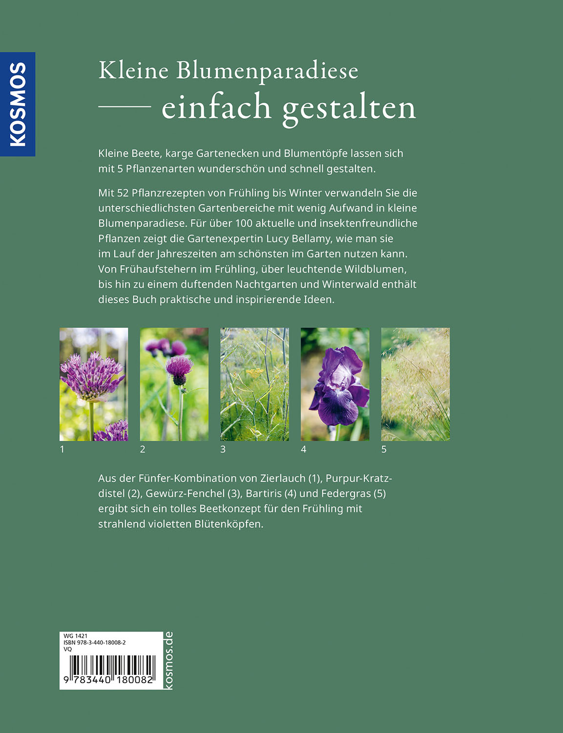 Buch - Einfach gestalten mit 5 Pflanzen
