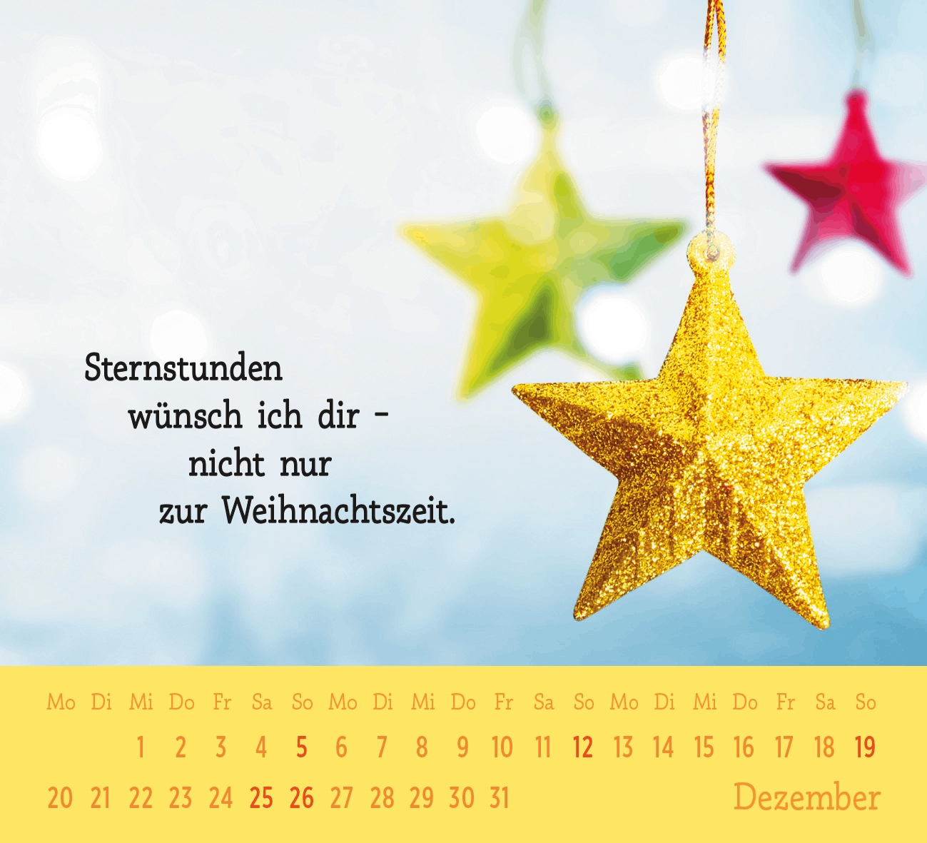 Aufstellkalender - Der kleine Gute-Laune-Kalender 2027