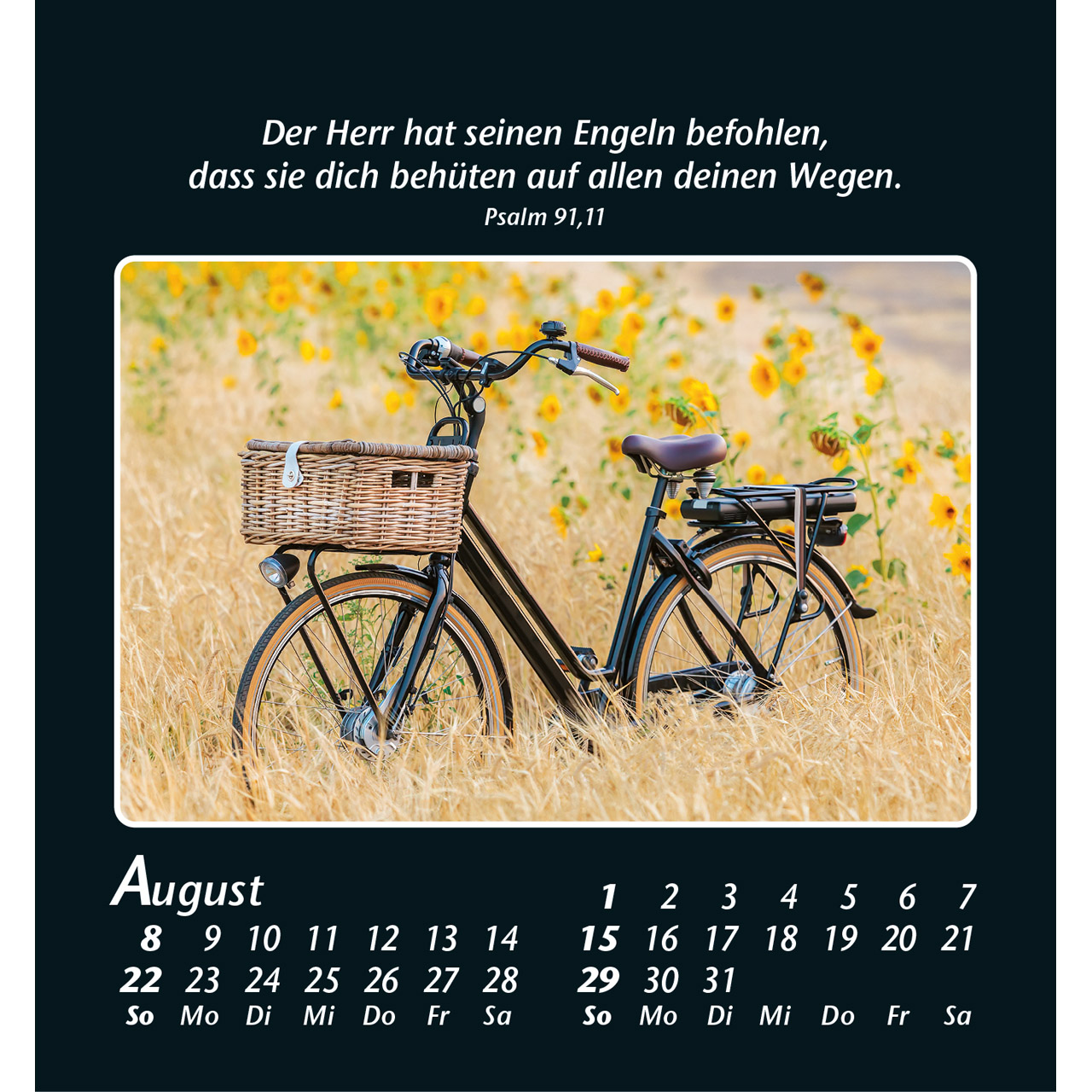 Aufstellkalender - Zeit der Stille 2027