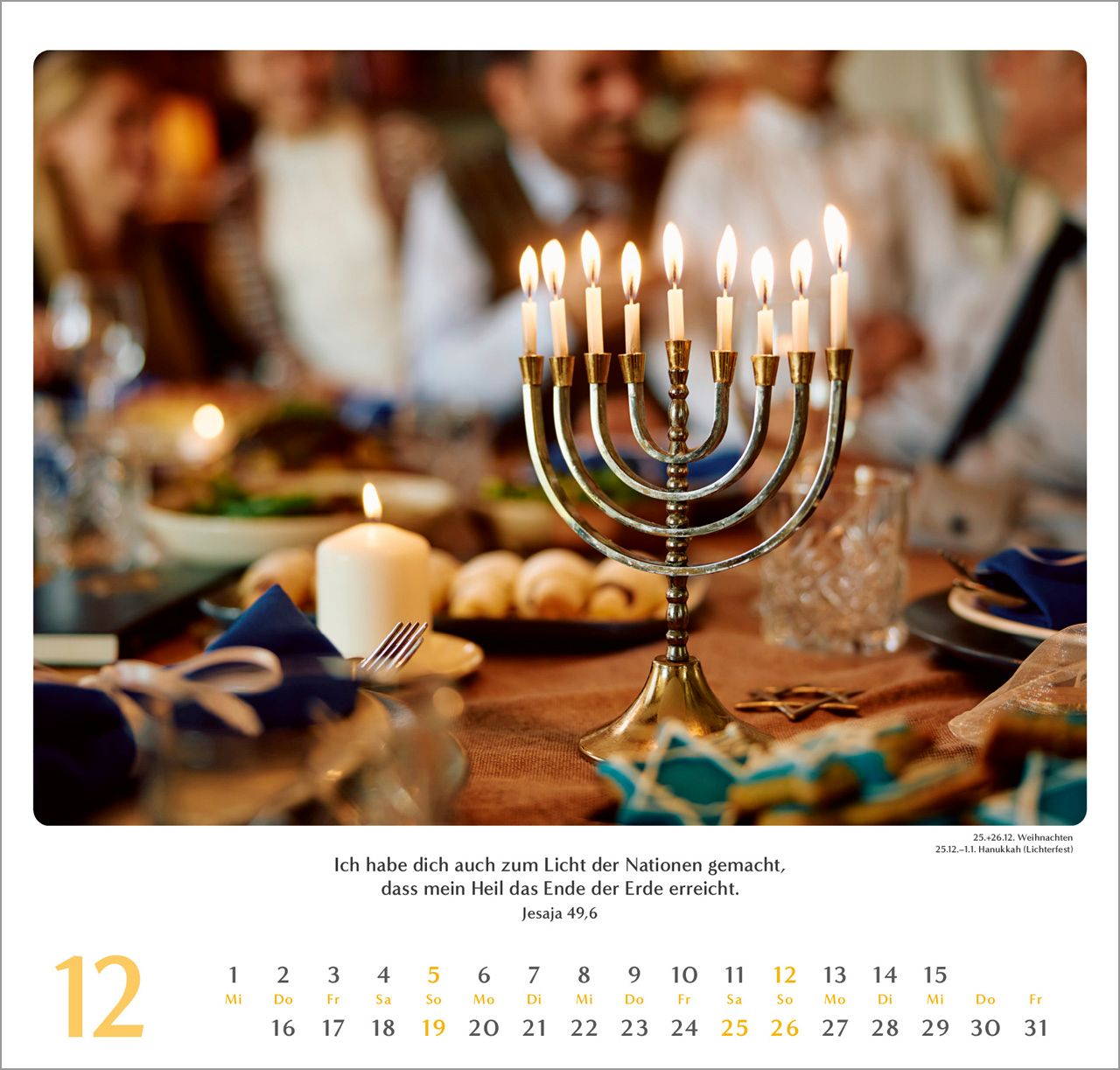 Wandkalender - Geliebtes Israel 2027 Wandkalender