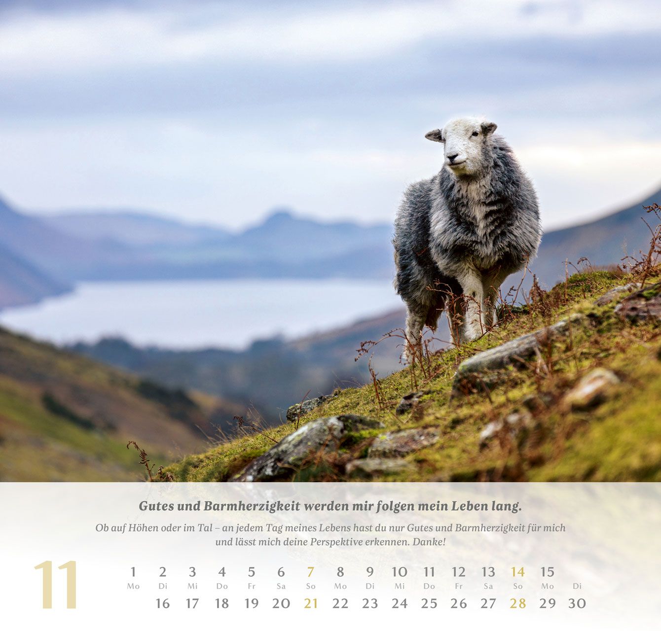 Wandkalender - Psalm 23 2027 Wandkalender