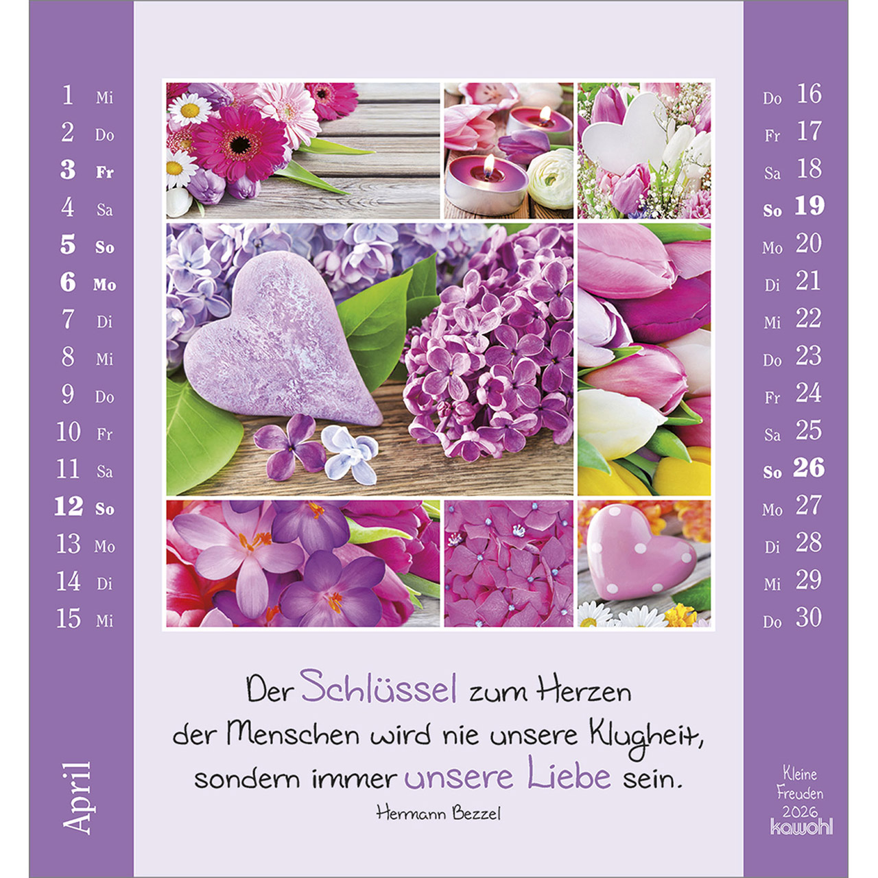 Tischkalender - Kleine Freuden 2026