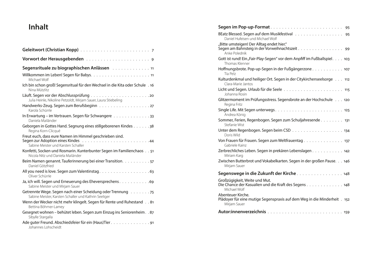 Buch - Und mittendrin: Segen