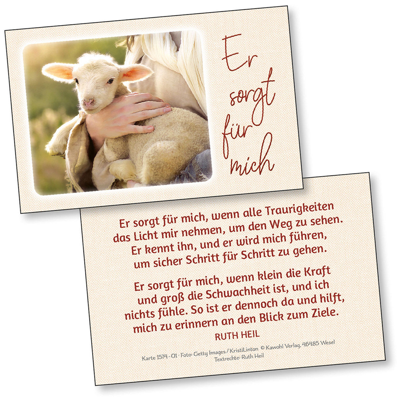 Karten-Box Kunststoff - Du bist einmalig und wertvoll - Rose Blüte Geschenk