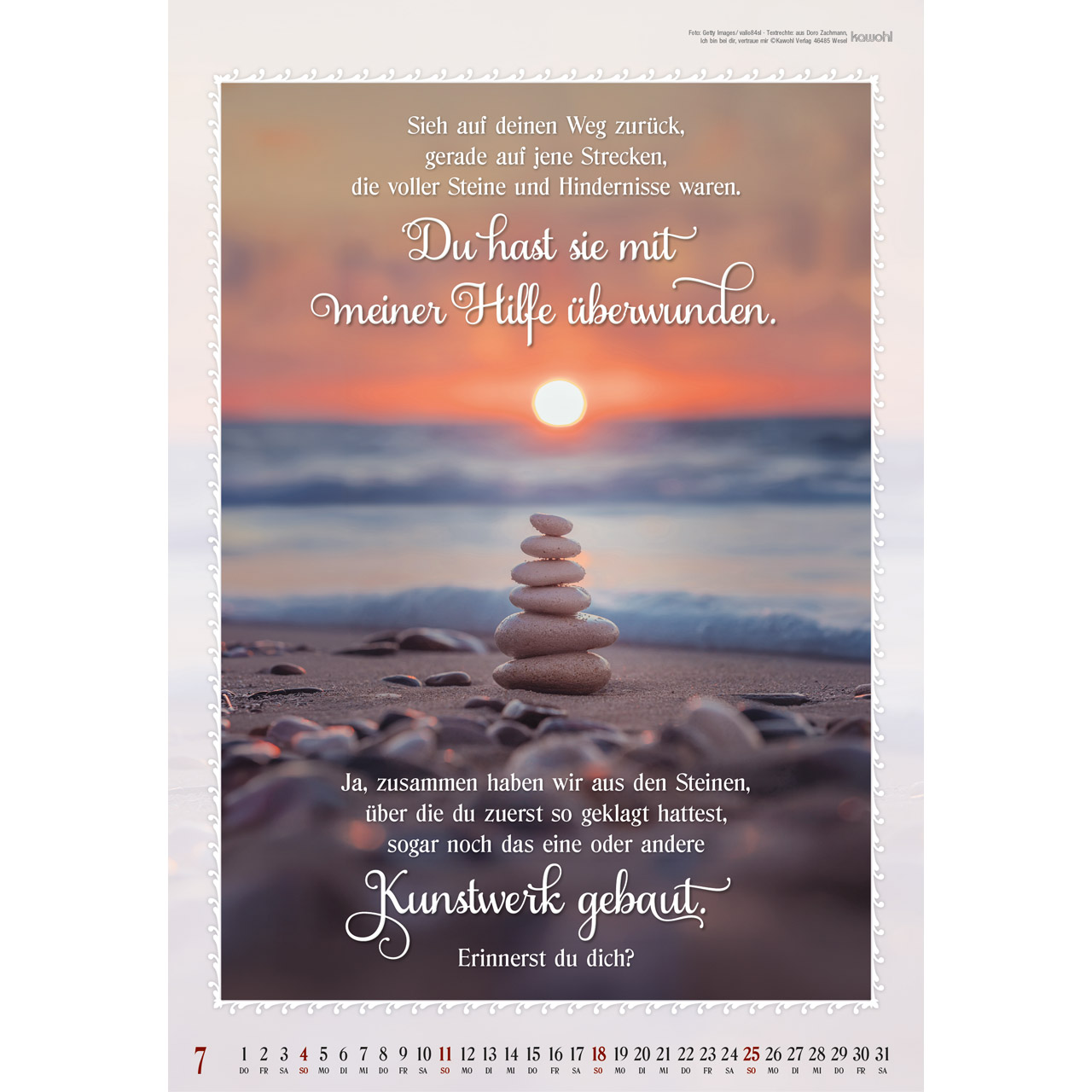 Wandkalender - Ich bin da, dir ganz nah 2027