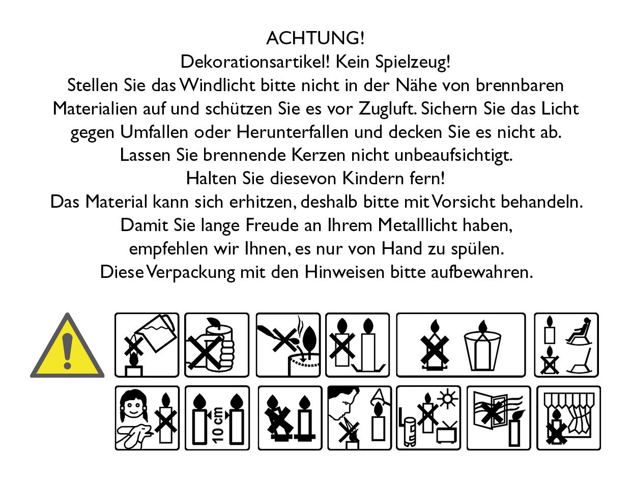 Teelichthalter - Motiv: Tannenbaum