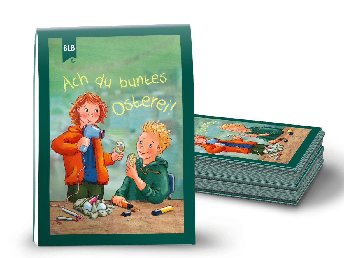 Faltbuch - Ach du buntes Osterei!