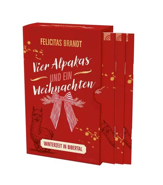 Buch - Vier Alpakas und ein Weihnachten