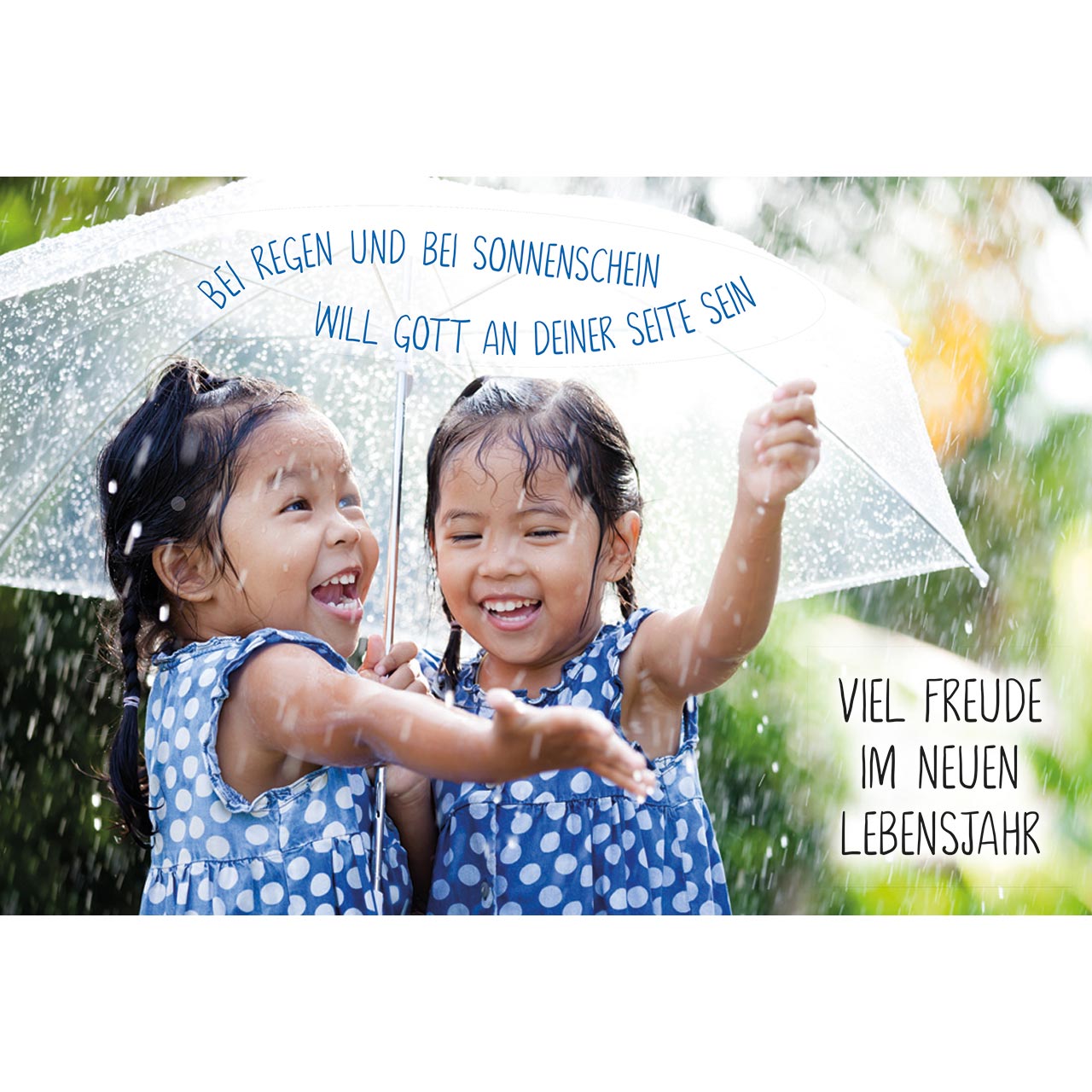 Viel Freude im kommenden Lebensjahr