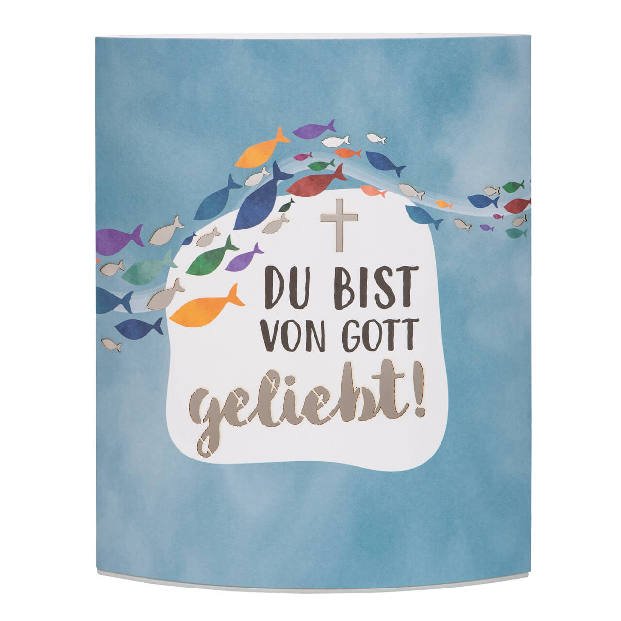 Dekoration - LED-Dekoleuchte 'Du bist von Gott geliebt'