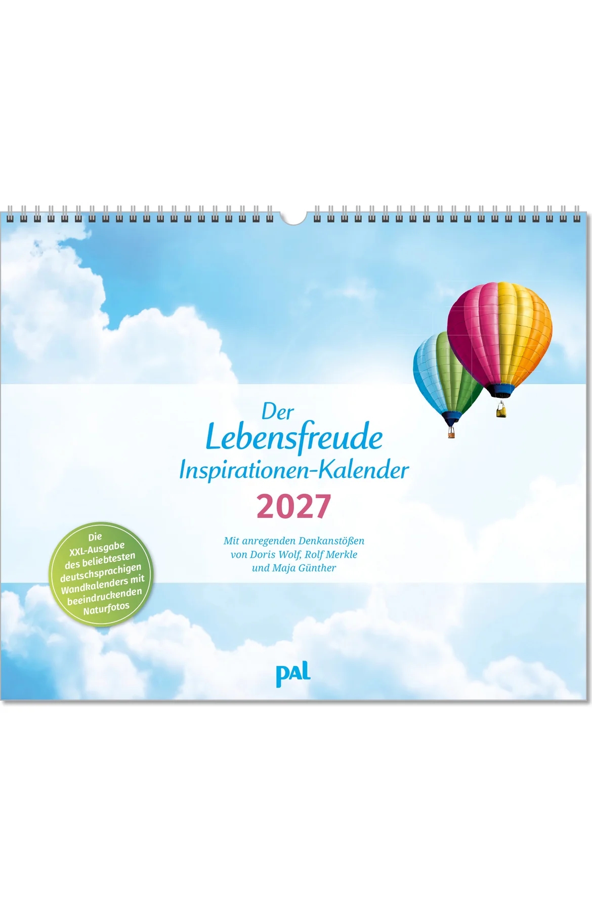 Wandkalender - Der Lebensfreude-Inspirationen-Kalender 2027
