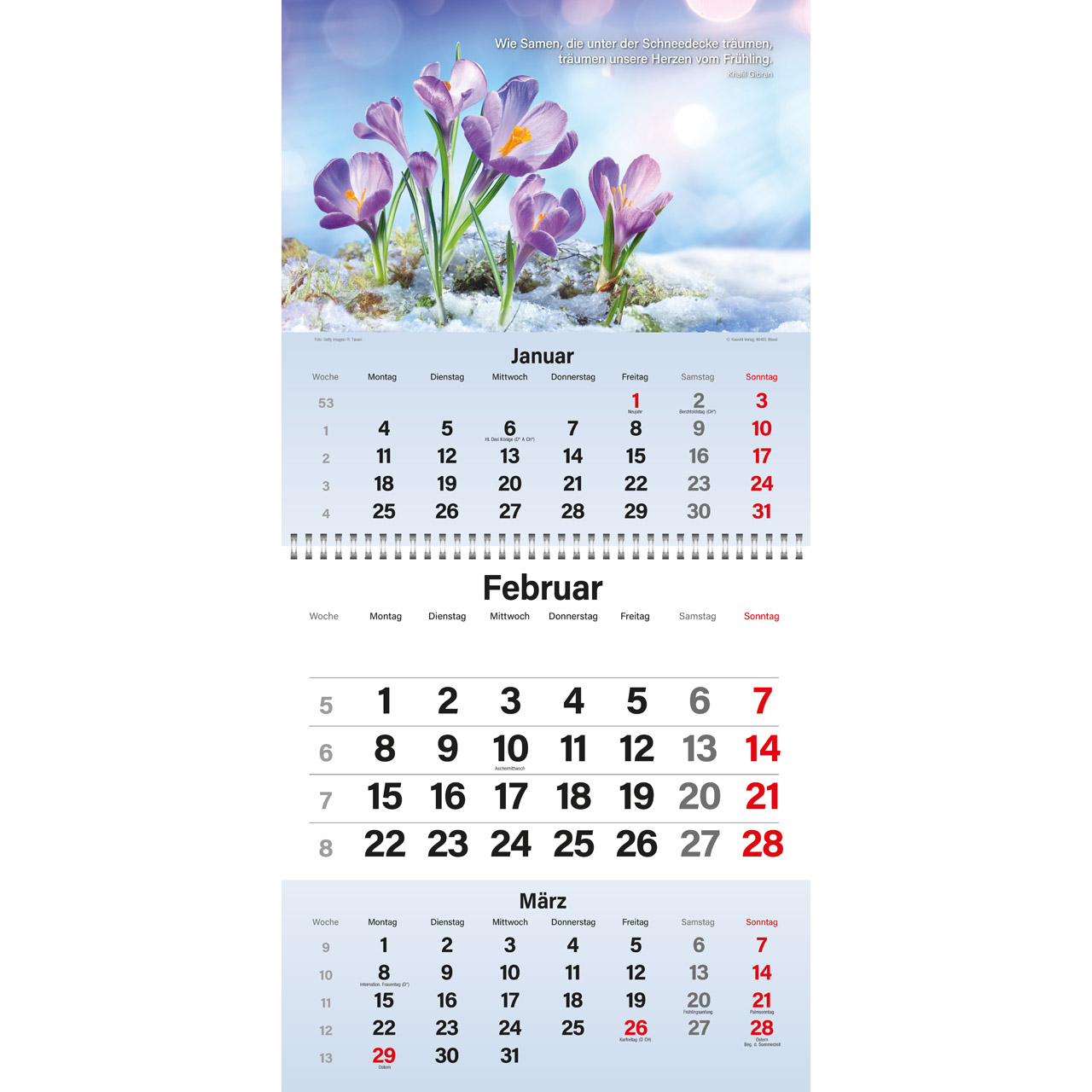 Terminkalender - Gott segne meinen Tag 2027
