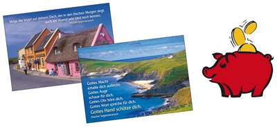 Spar-Paket: Irland-Motive Postkarten-Paket - Spar-Paket: Irland-Motive - Irland