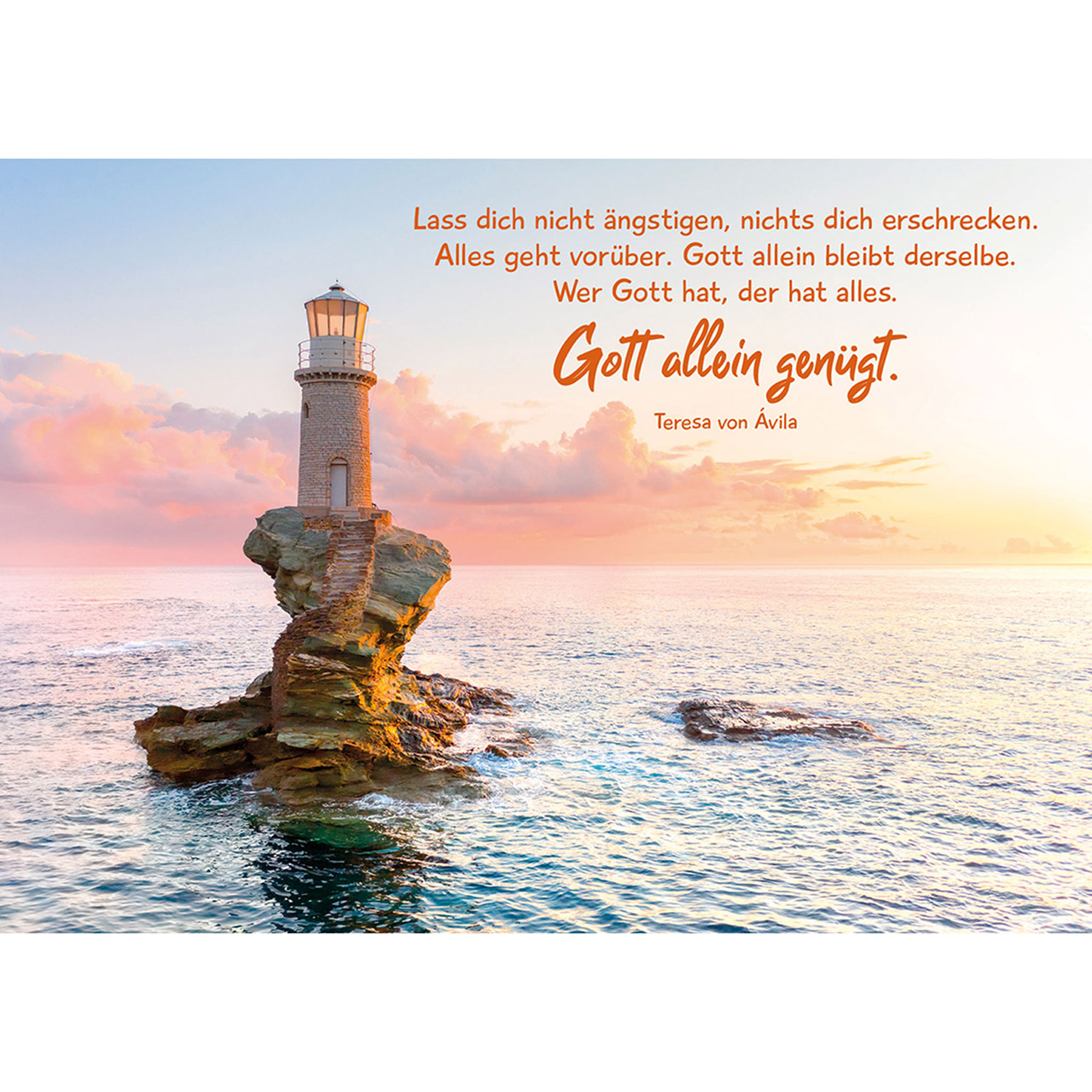 Karten-Aufstell-Etui - Ich wünsche dir Rückenwind - Meer Strand Vogel
