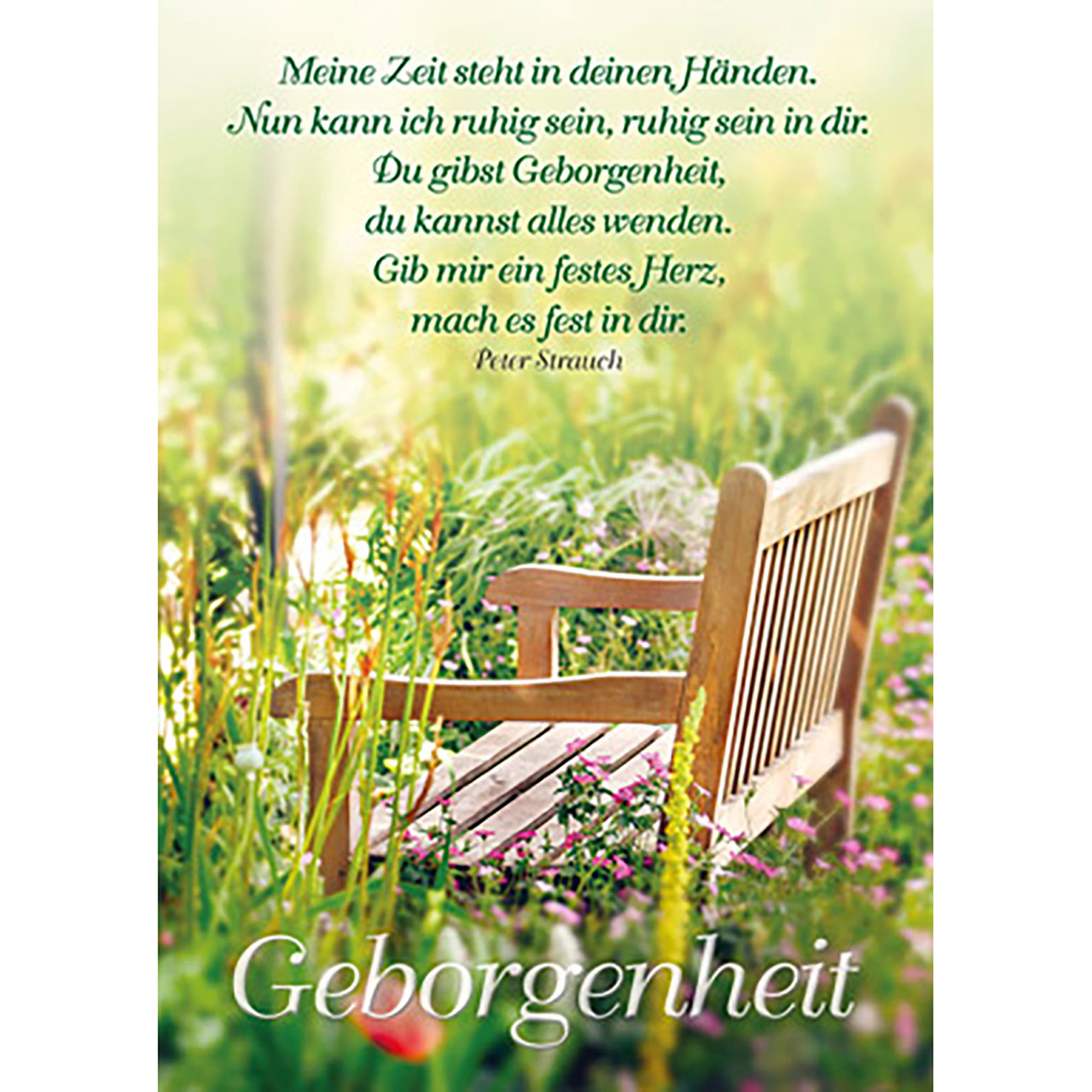 Meine Zeit steht in deinen Händen