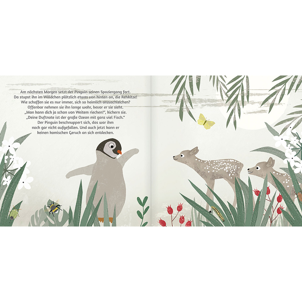 Geschenkbuch - Du bist einfach wunderbar, so wie du bist - Pinguin Maus Rehkitz Schnecke Hummel