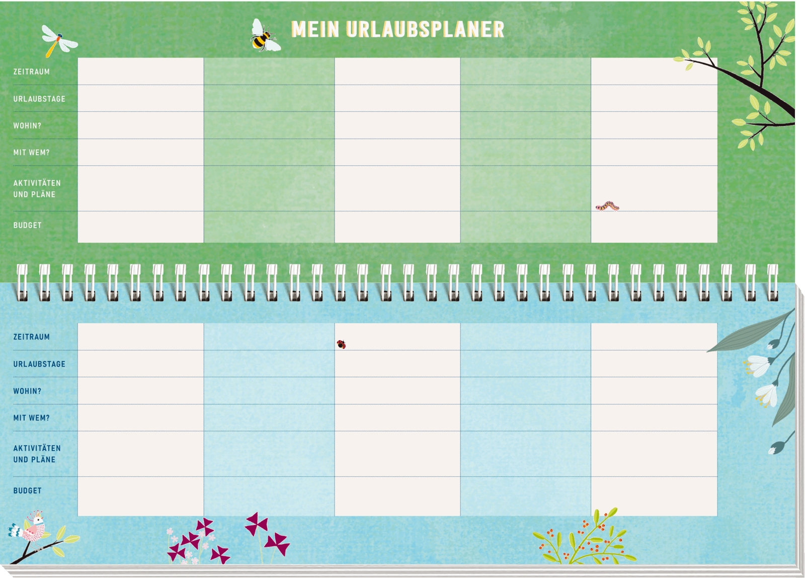 Tischkalender - Lebe wild und voller Wunder 2027