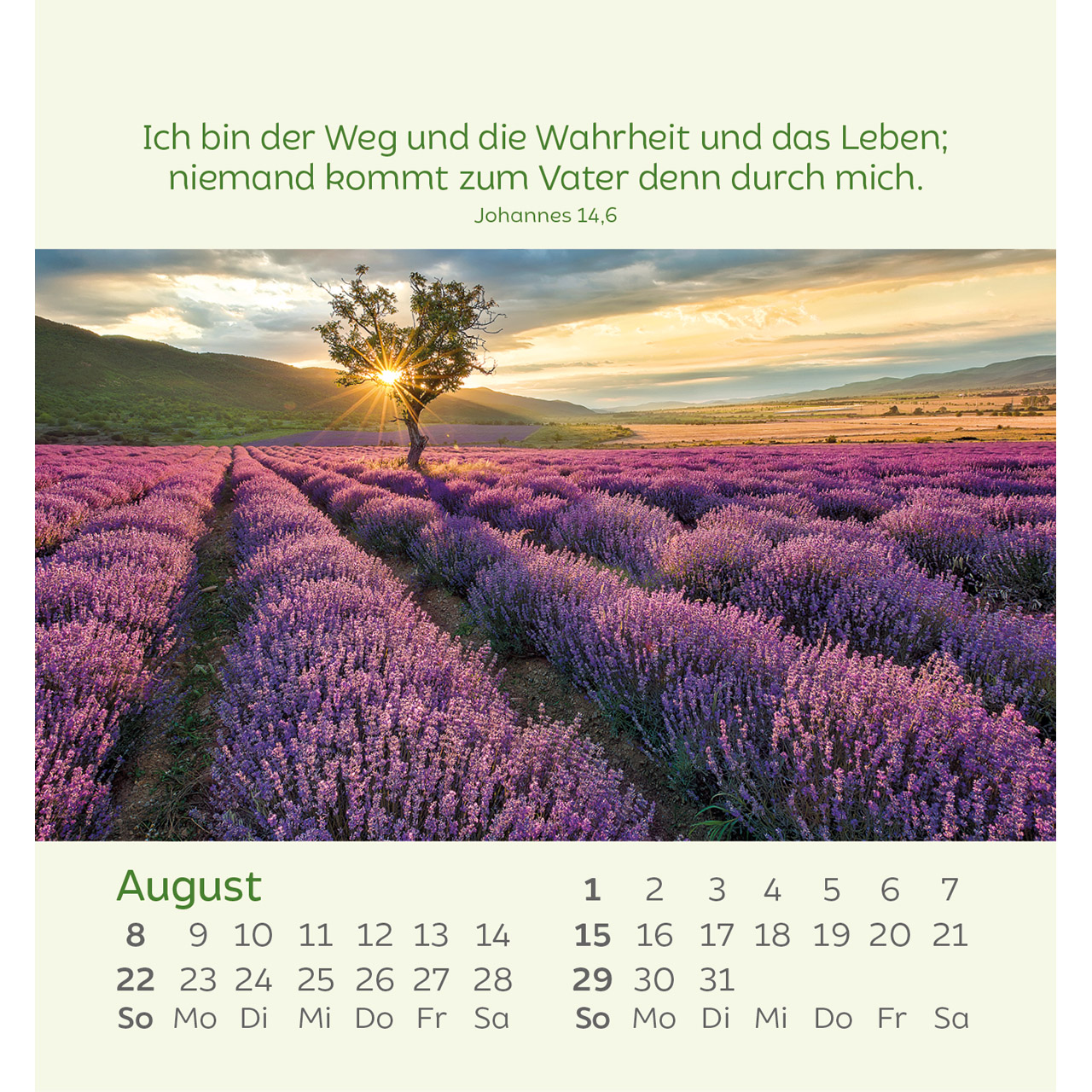 Aufstellkalender - Kleine Blumengrüße 2027