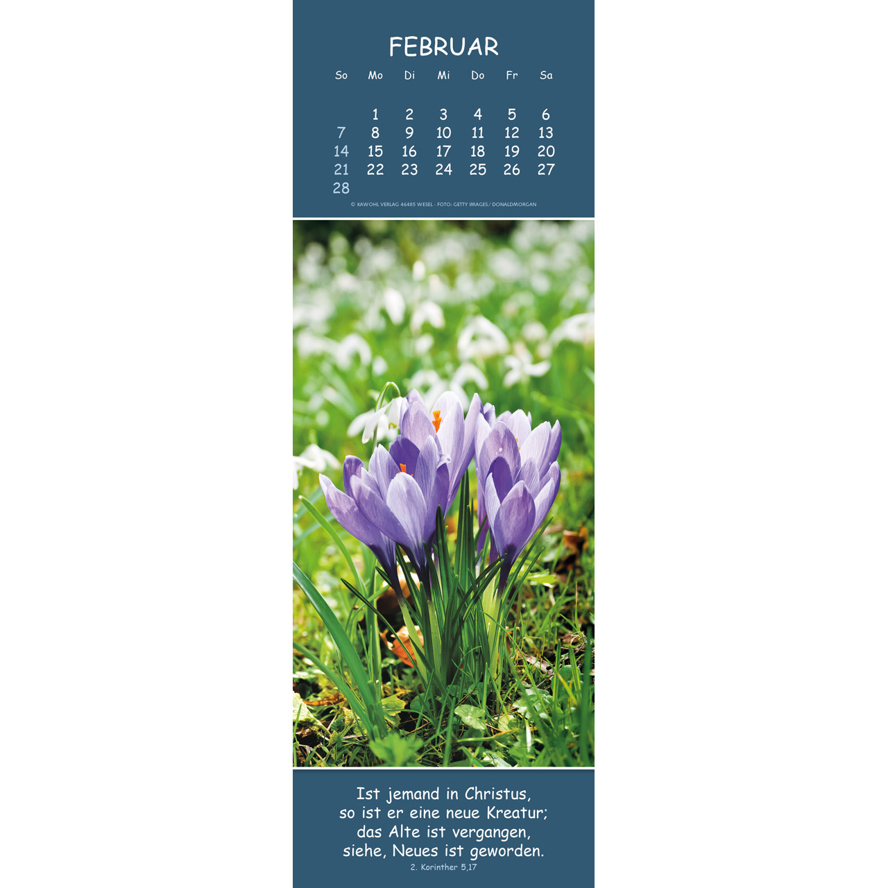 Wandkalender - Gedanken des Friedens 2027
