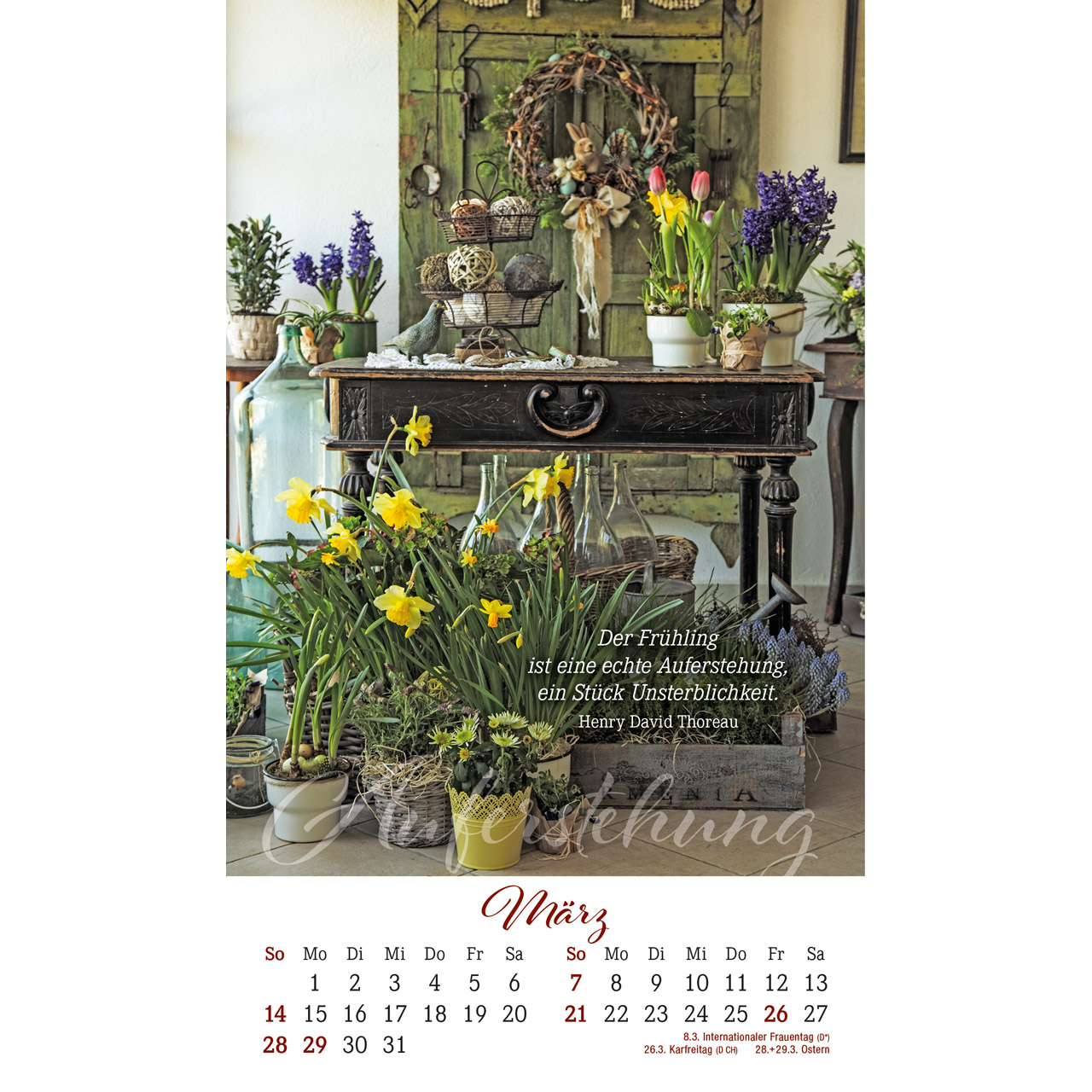 Postkartenkalender - Ein Augenblick für dich 2027