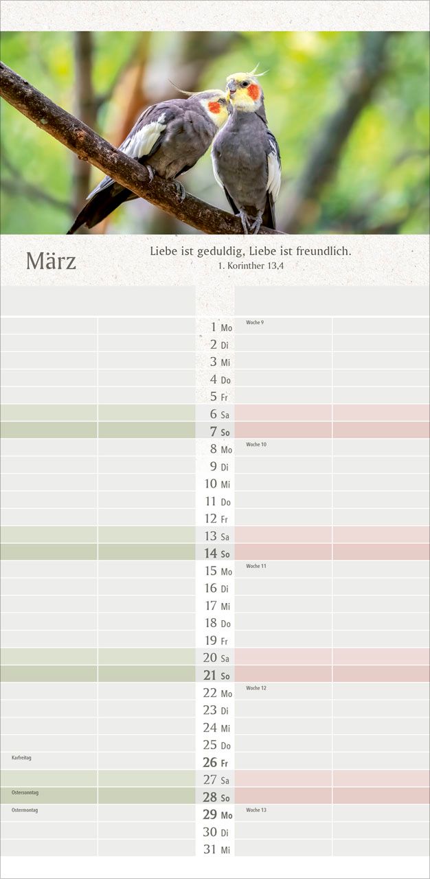 Terminkalender - Wir zwei 2027