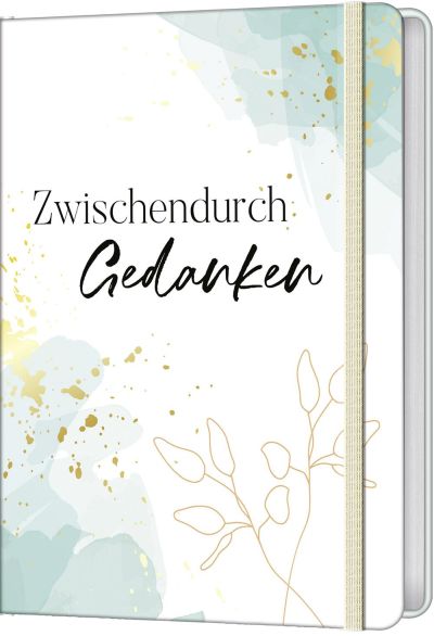 Notieren & Schreiben - ZwischendurchGedanken - Blankbook - Blätterzweig Punkte Muster